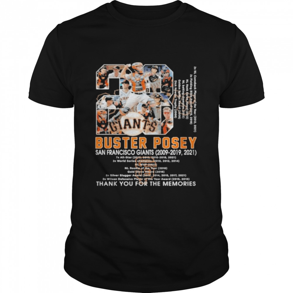 Buster Posey San Francisco Giants 28 Years Anniversary Shirt