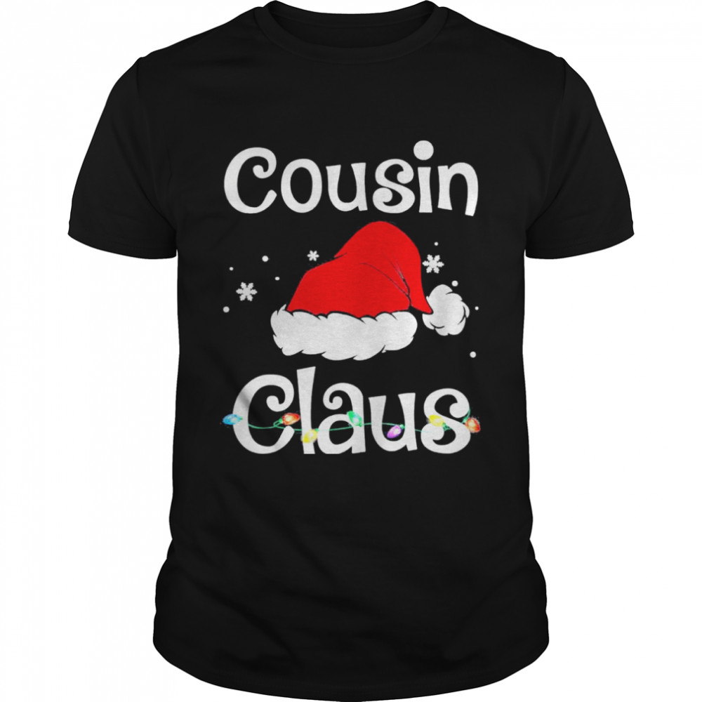 Cousin Claus Christmas Pajama Family Matching Xmas T-Shirt