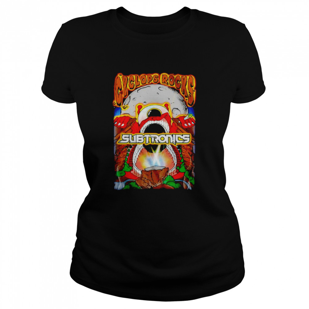 Cyclops Rocks Subtronics T-shirt Classic Women's T-shirt