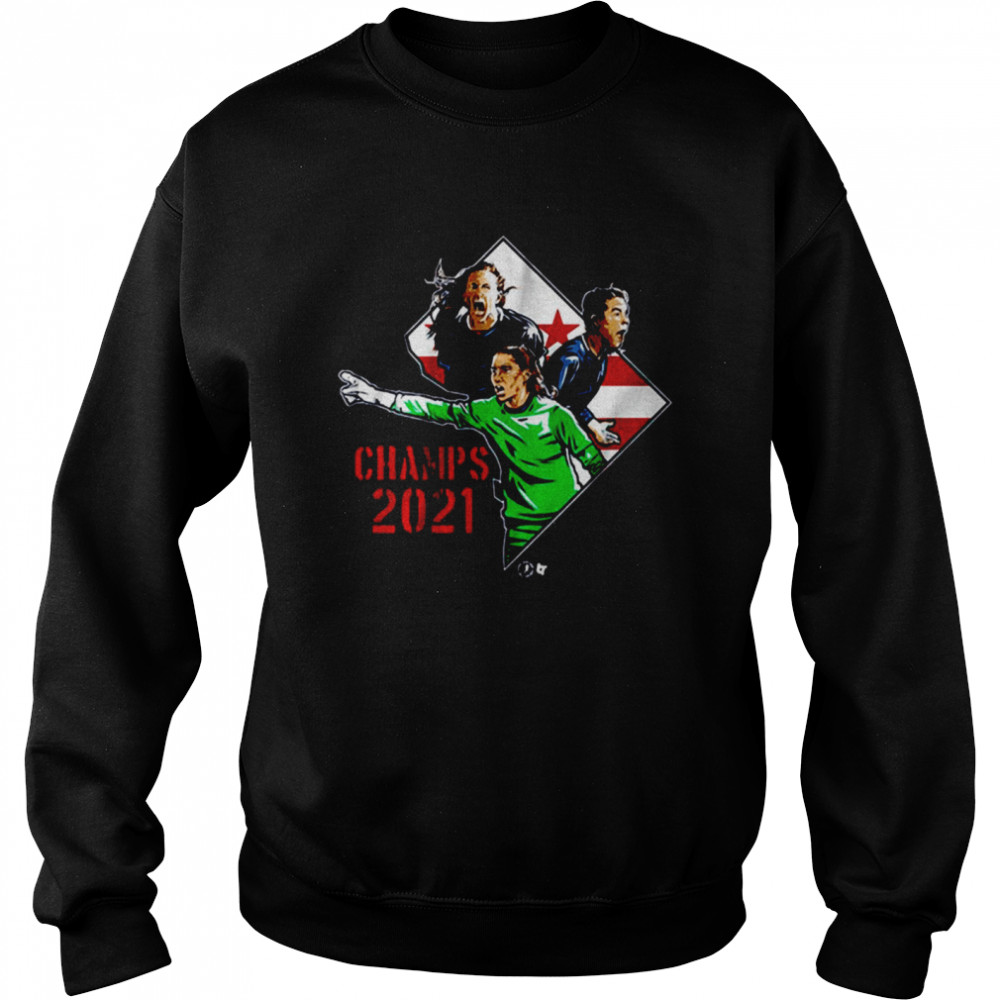 DC Champs 2021 NWSLPA Unisex Sweatshirt