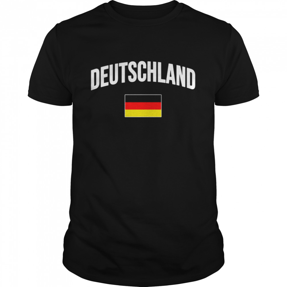 Deutschland Flag of Germany Classic Germany  Classic Men's T-shirt