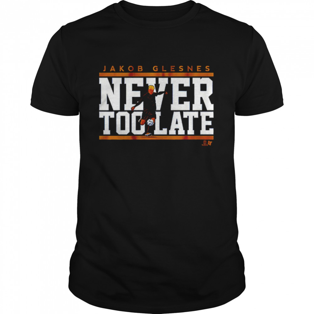 Jakob Glesnes Never Too Late shirt Classic Men's T-shirt