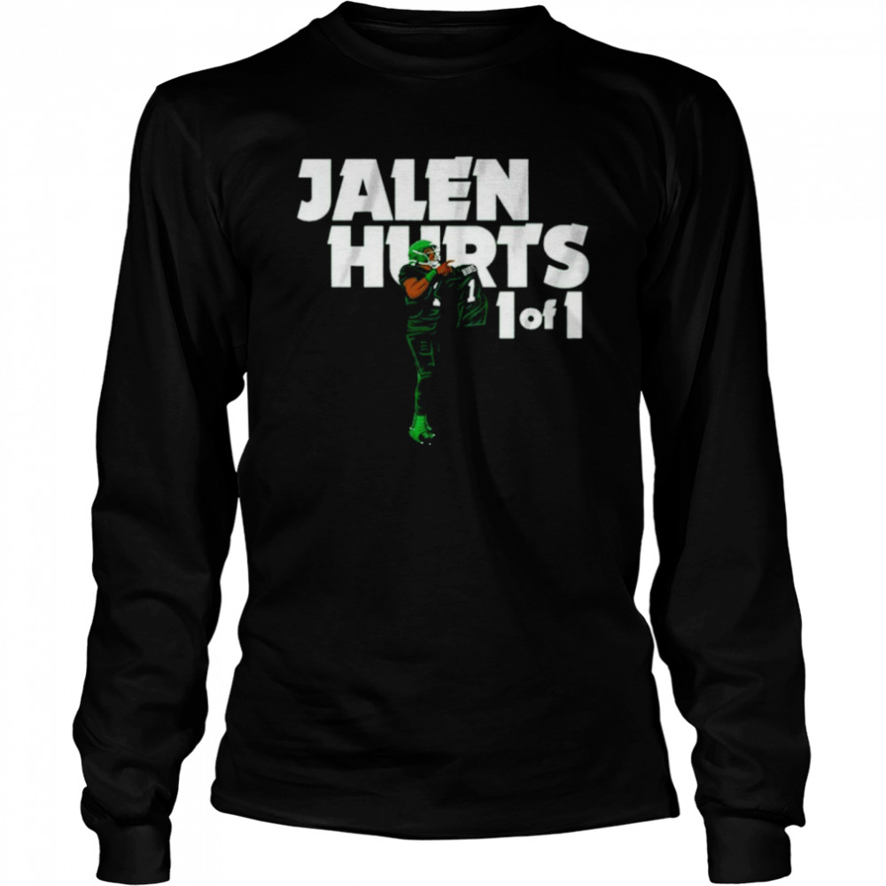 Jalen Hurts 1 of 1 NFLPA Long Sleeved T-shirt