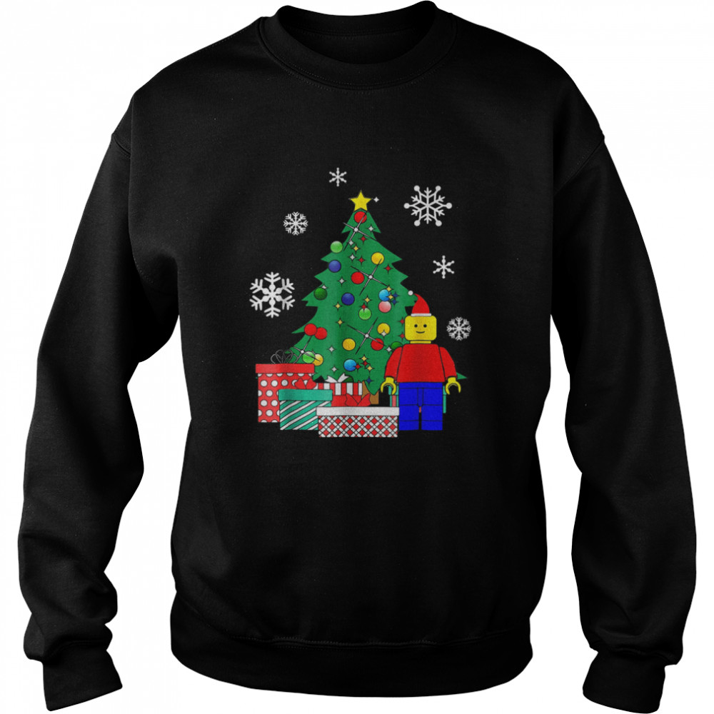 Lego Man Around The Christmas 2021 T- Unisex Sweatshirt