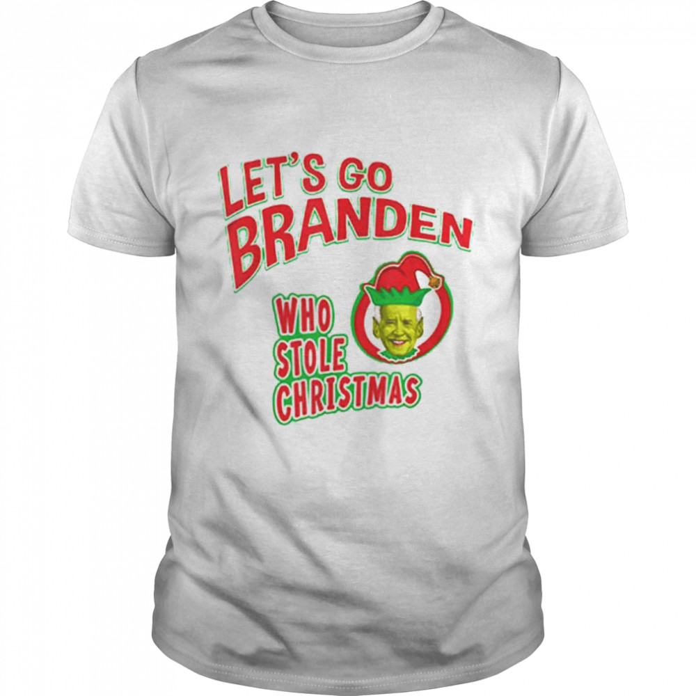 Let’s Go Branden Who Stole Christmas Anti Biden – Grinch Classic Men's T-shirt