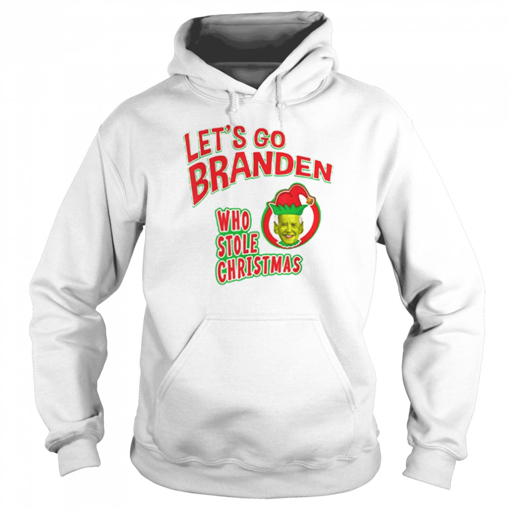 Let’s Go Branden Who Stole Christmas Anti Biden – Grinch Unisex Hoodie