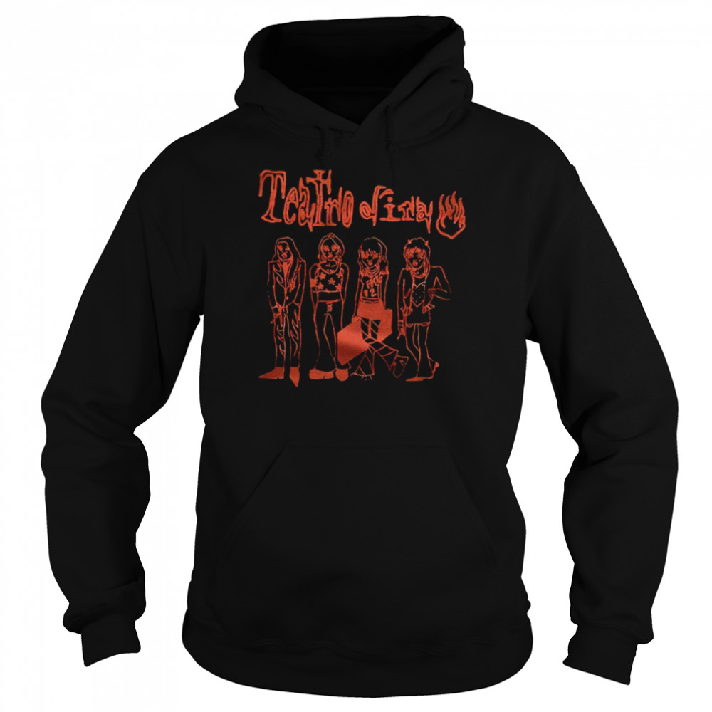 Maneskin Teatro D’ira art shirt Unisex Hoodie