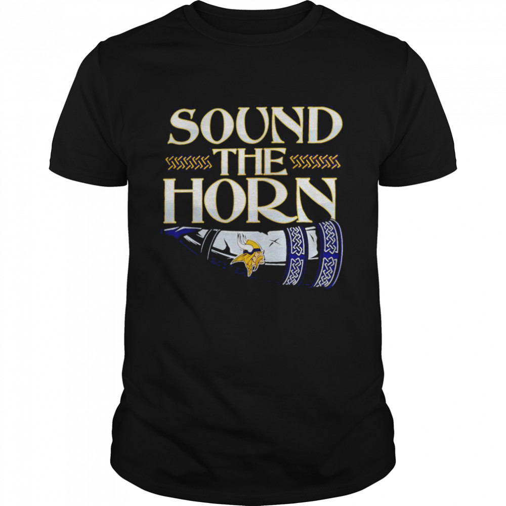 Minnesota Vikings sound the horn shirt Classic Men's T-shirt