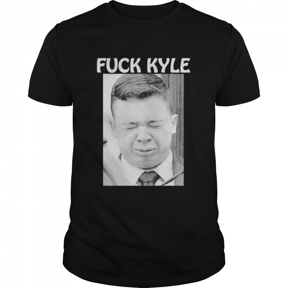 Nice fuck Kyle Rittenhouse shirt Classic Men's T-shirt