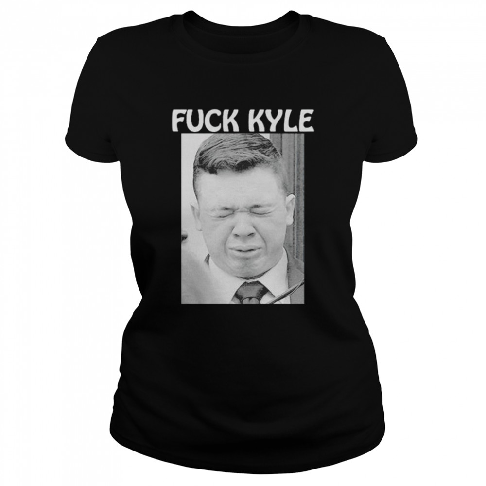 Nice fuck Kyle Rittenhouse shirt Classic Women's T-shirt