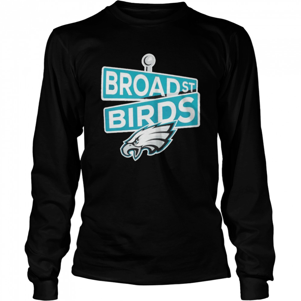 Philadelphia Eagles broad birds shirt Long Sleeved T-shirt