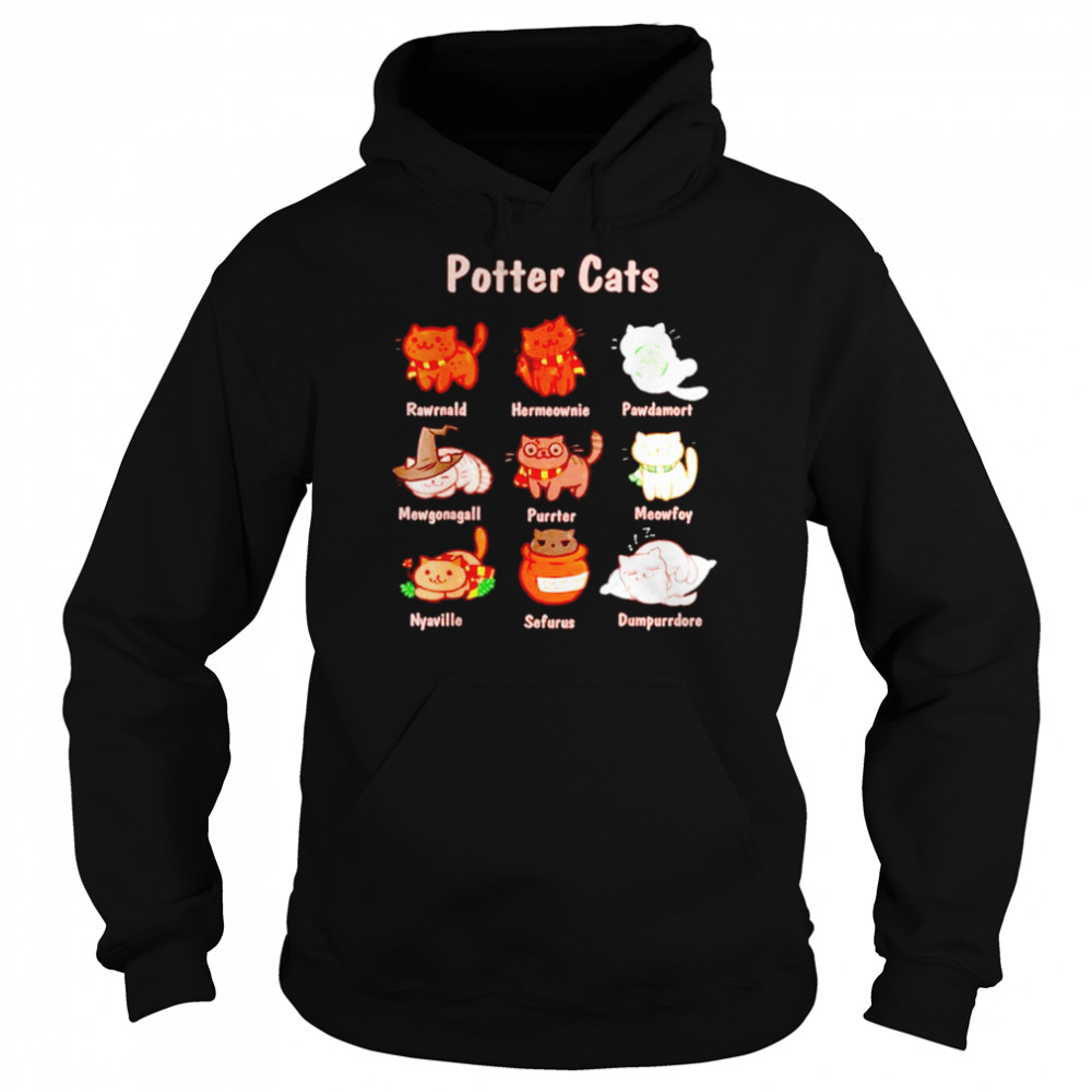 potter cats shirt