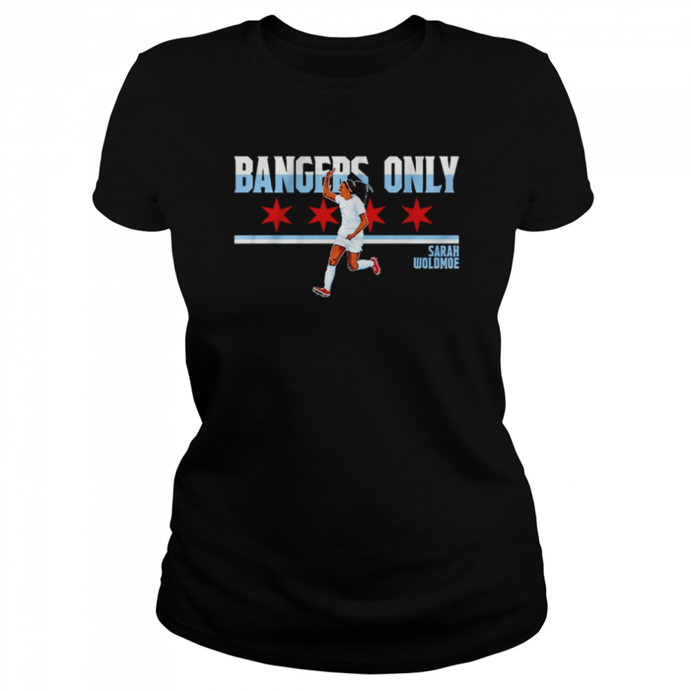 Sarah Woldmoe bangers only shirt Classic Women's T-shirt