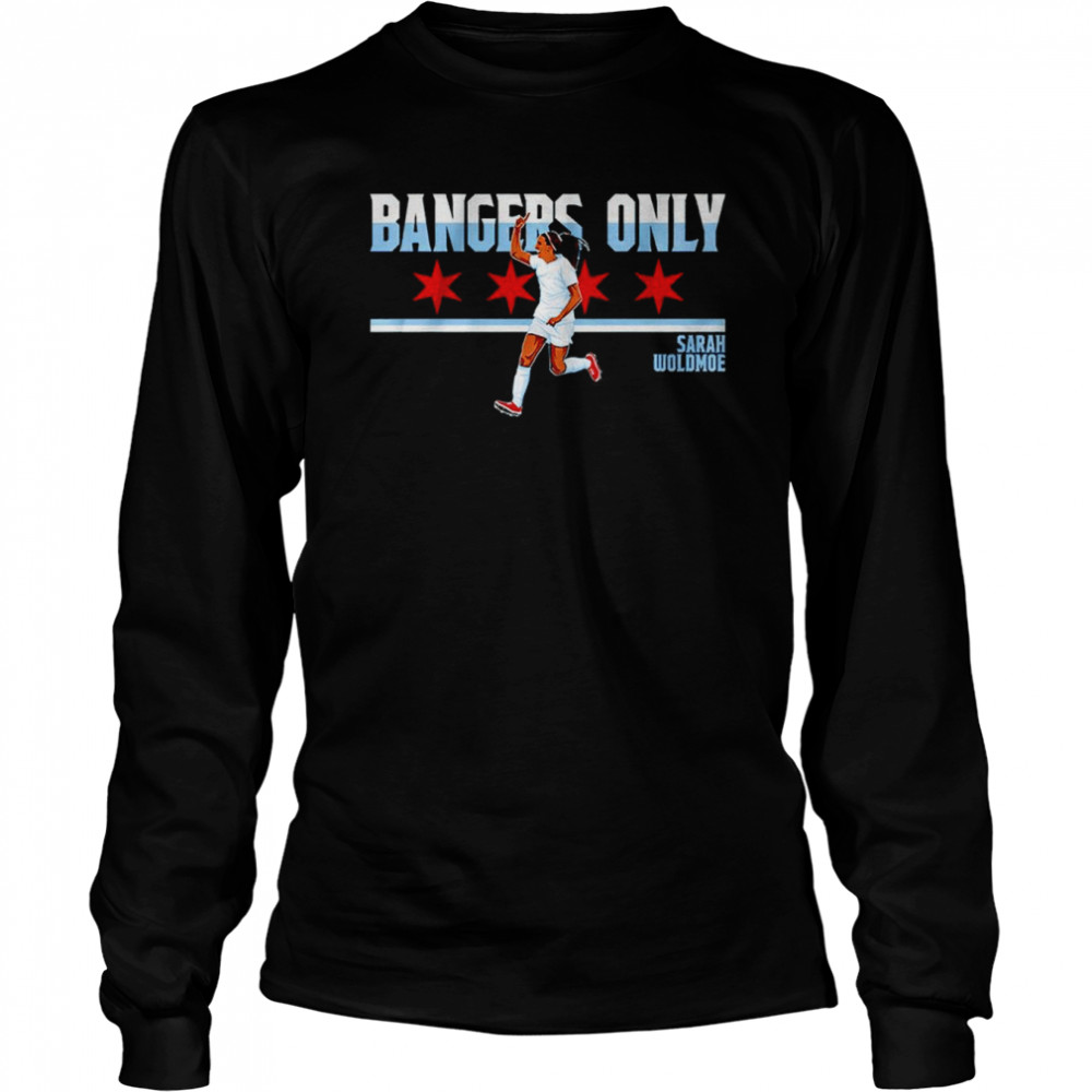 Sarah Woldmoe bangers only shirt Long Sleeved T-shirt