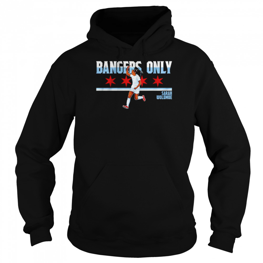 Sarah Woldmoe bangers only shirt Unisex Hoodie