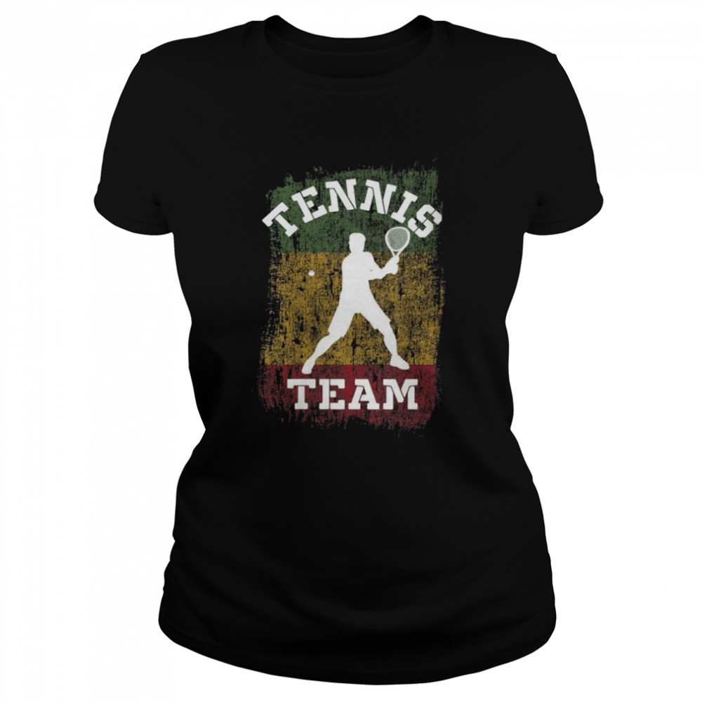 Tennis Guinea Flag Team Tennis Player Tennis Classic Women's T-shirt