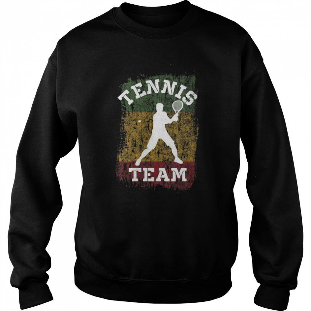 Tennis Guinea Flag Team Tennis Player Tennis Unisex Sweatshirt