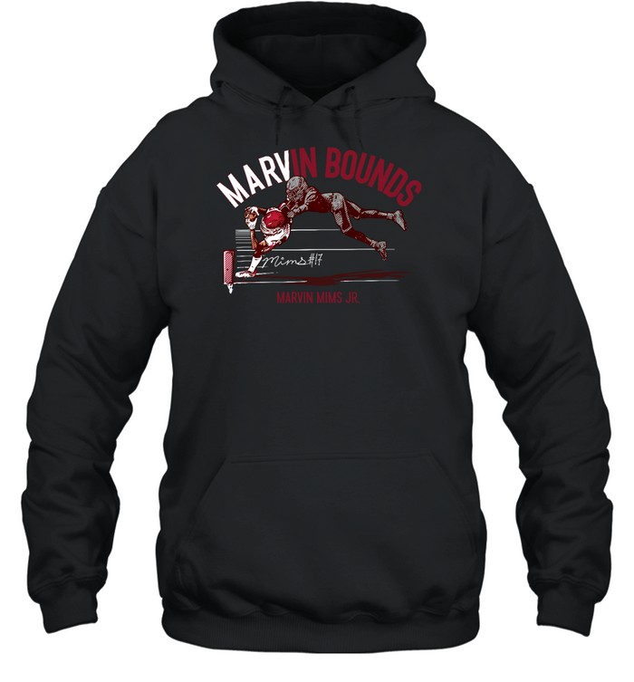 Marvin Mims Jr In Bounds T Unisex Hoodie