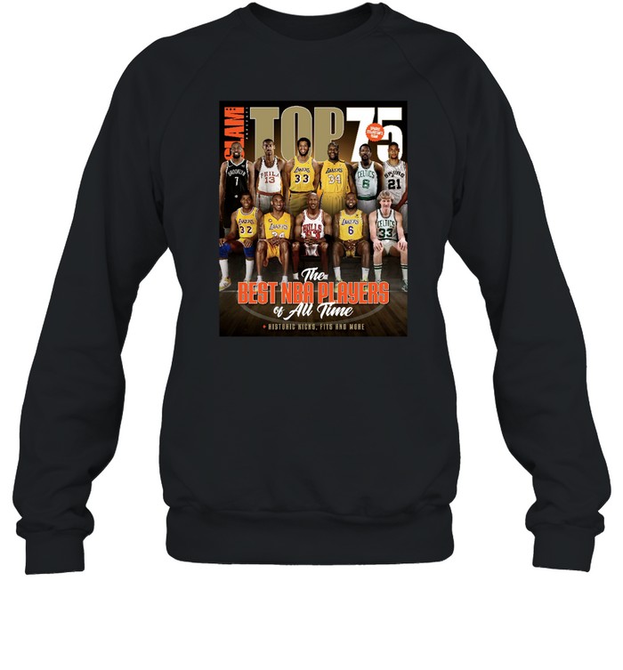 Nba Top 75 Players 2021 Unisex Sweatshirt