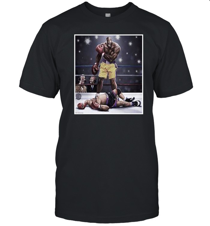 Shaquille O'Neal Knockout Charles Barkley Classic Men's T-shirt