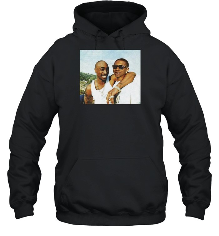 TUPAC X LIL B T-SHIRT Unisex Hoodie