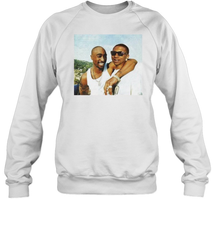 TUPAC X LIL B T-SHIRT Unisex Sweatshirt