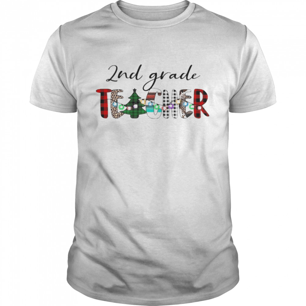 2nd Grade Teacher Christmas Sweater Shirt