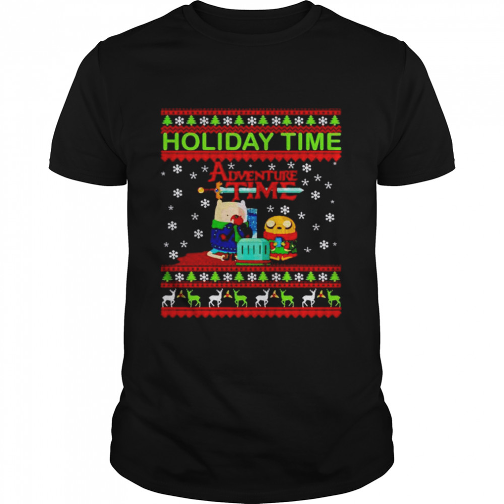 Best holiday Time Adventure Time Christmas ugly 2021 shirt Classic Men's T-shirt