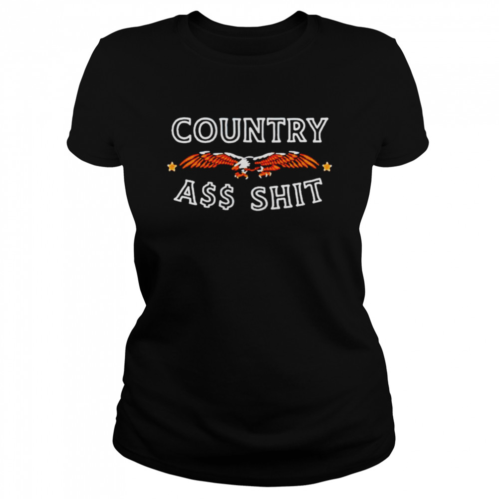 eagle Morgan wallen country ass shit shirt Classic Women's T-shirt