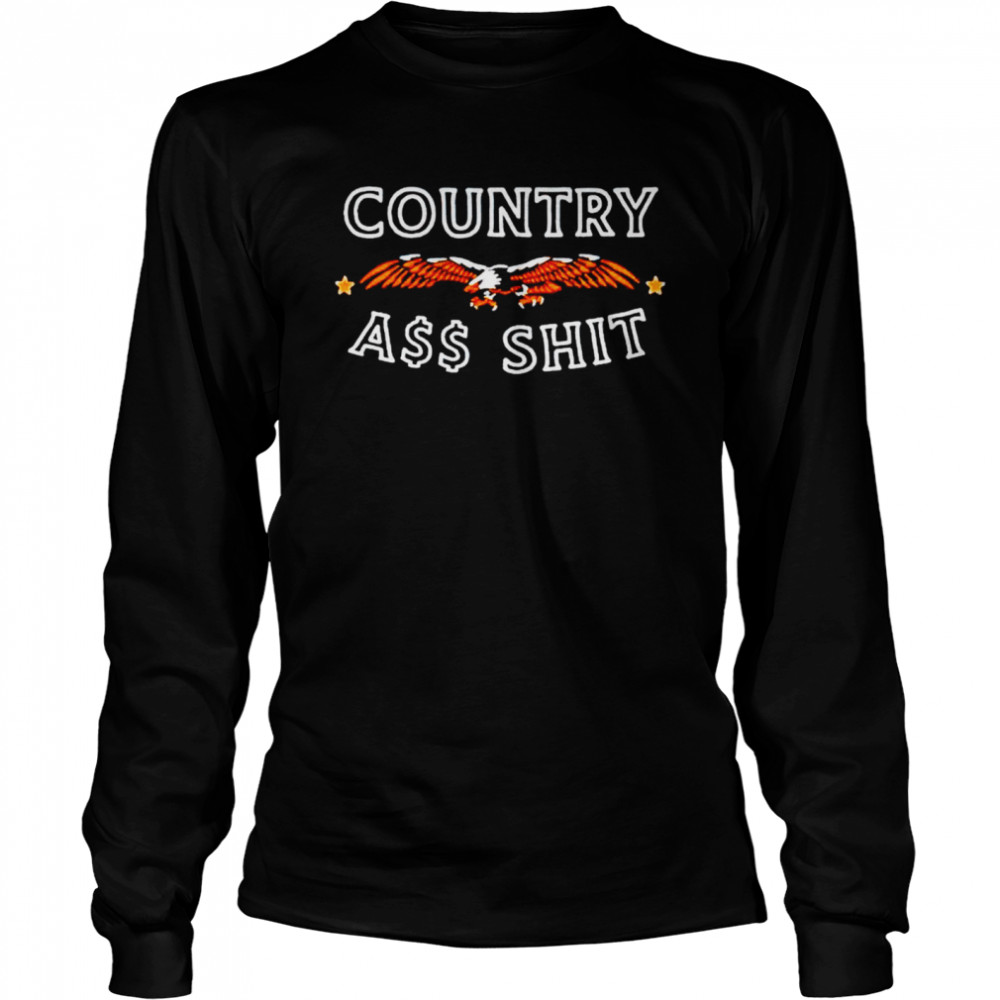 eagle Morgan wallen country ass shit shirt Long Sleeved T-shirt