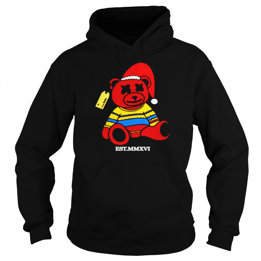 Buddy Bear EST MMXVI shirt Unisex Hoodie