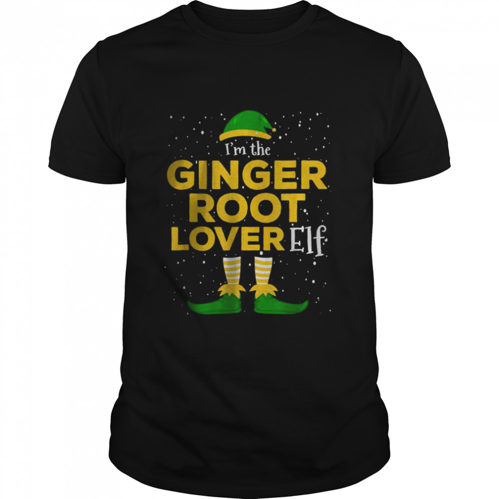 Im The Ginger Root Lover Elf Funny Family Christmas Matching T- Classic Men's T-shirt