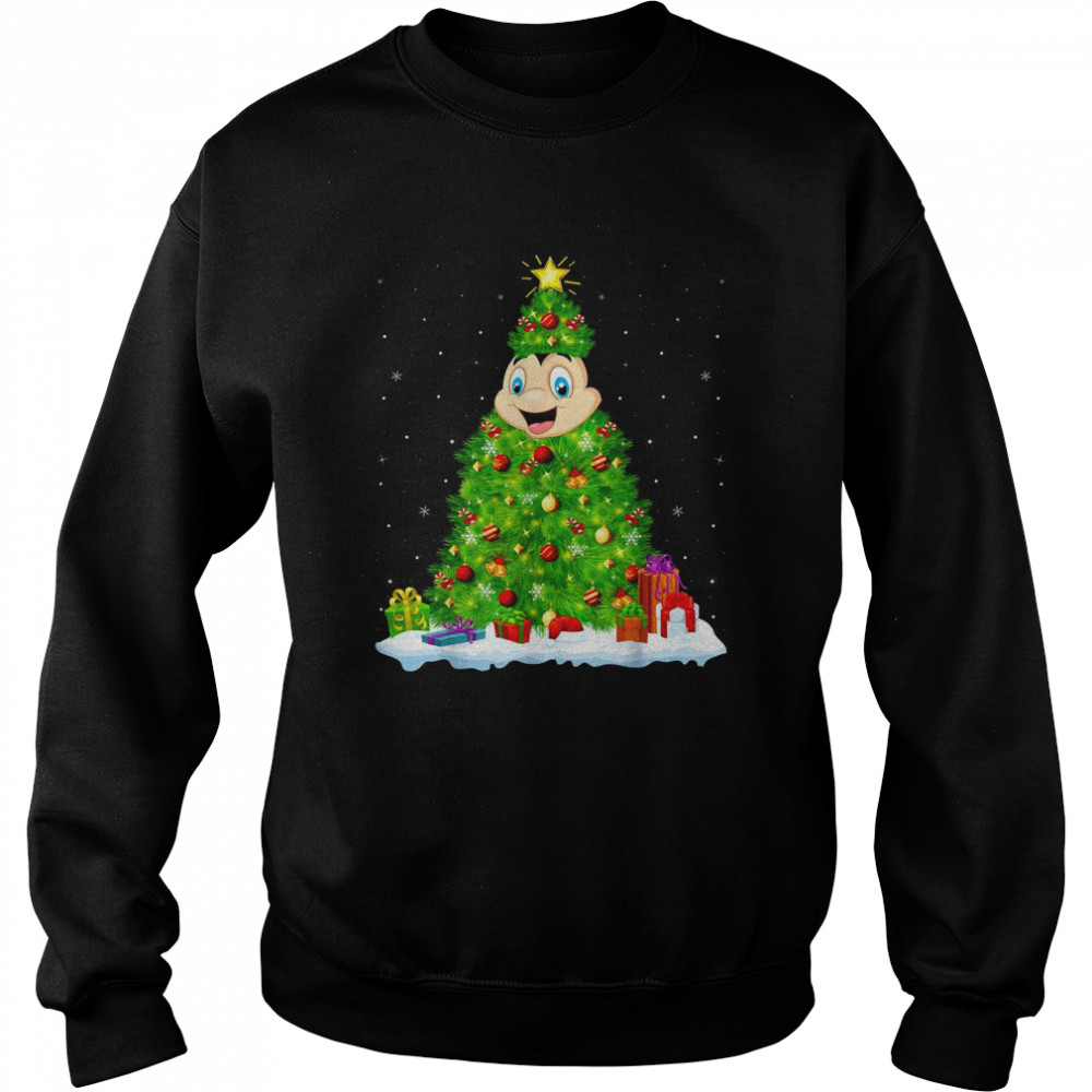 Ladybug Xmas Lighting Tree Ladybug Christmas Unisex Sweatshirt