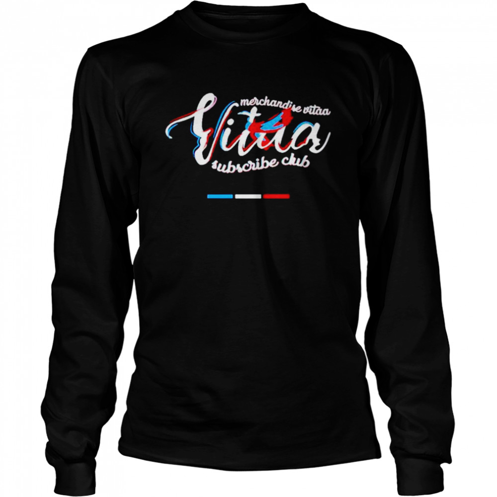 Merchandise Vitaa shirt Long Sleeved T-shirt