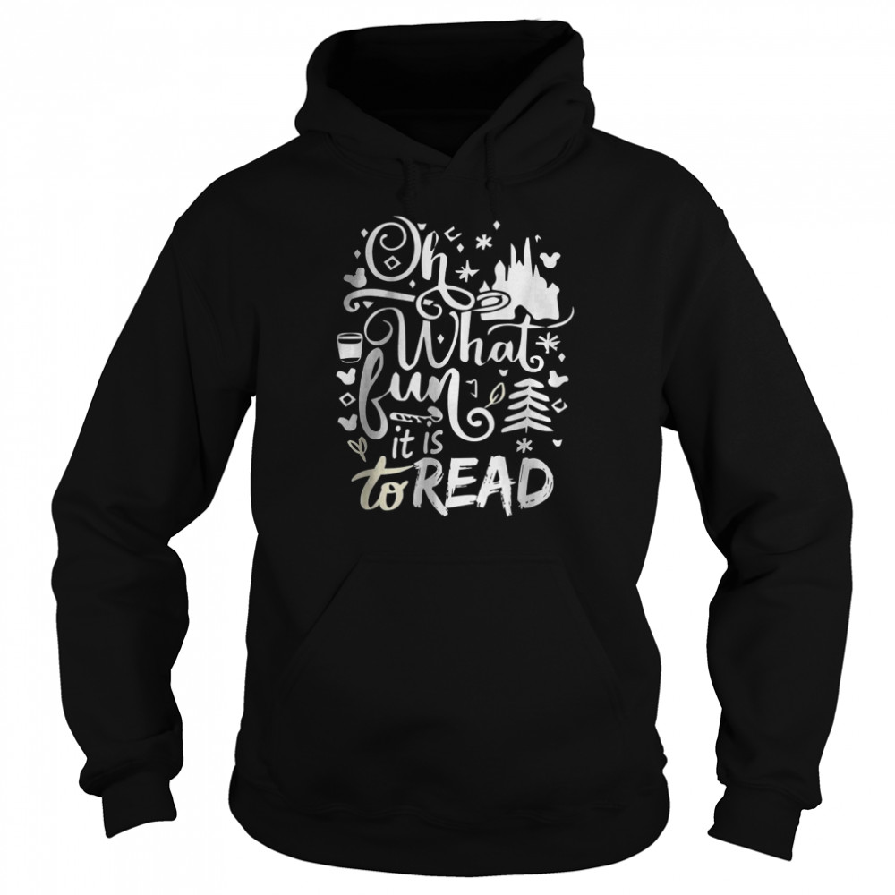 Oh What Fun It Is To Read Librarian Christmas Book Lover Unisex Hoodie