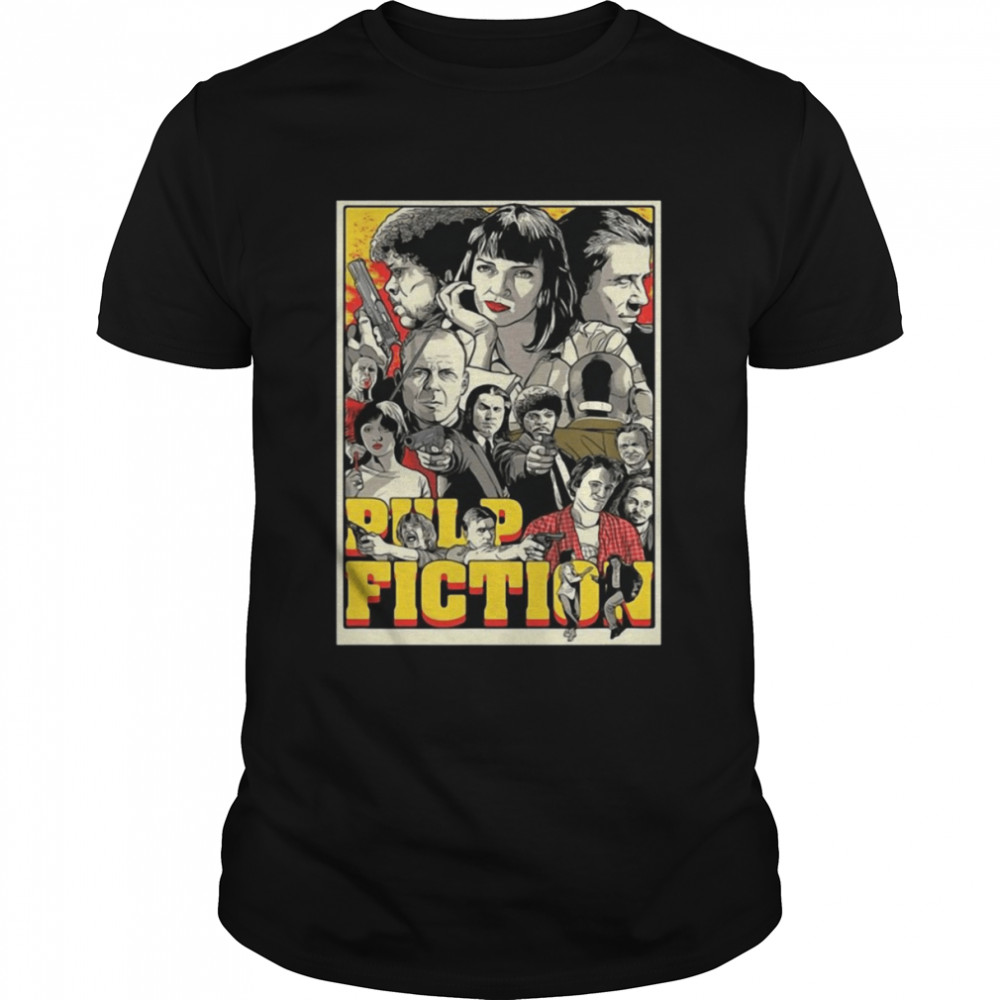 Pulp Fiction Characters  Classic Men's T-shirt