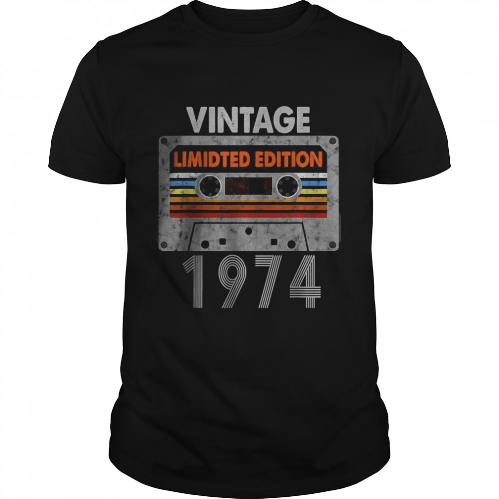 Vintage 1974 Made in 1974 48th Birthday Limited Edition T- Classic Men's T-shirt