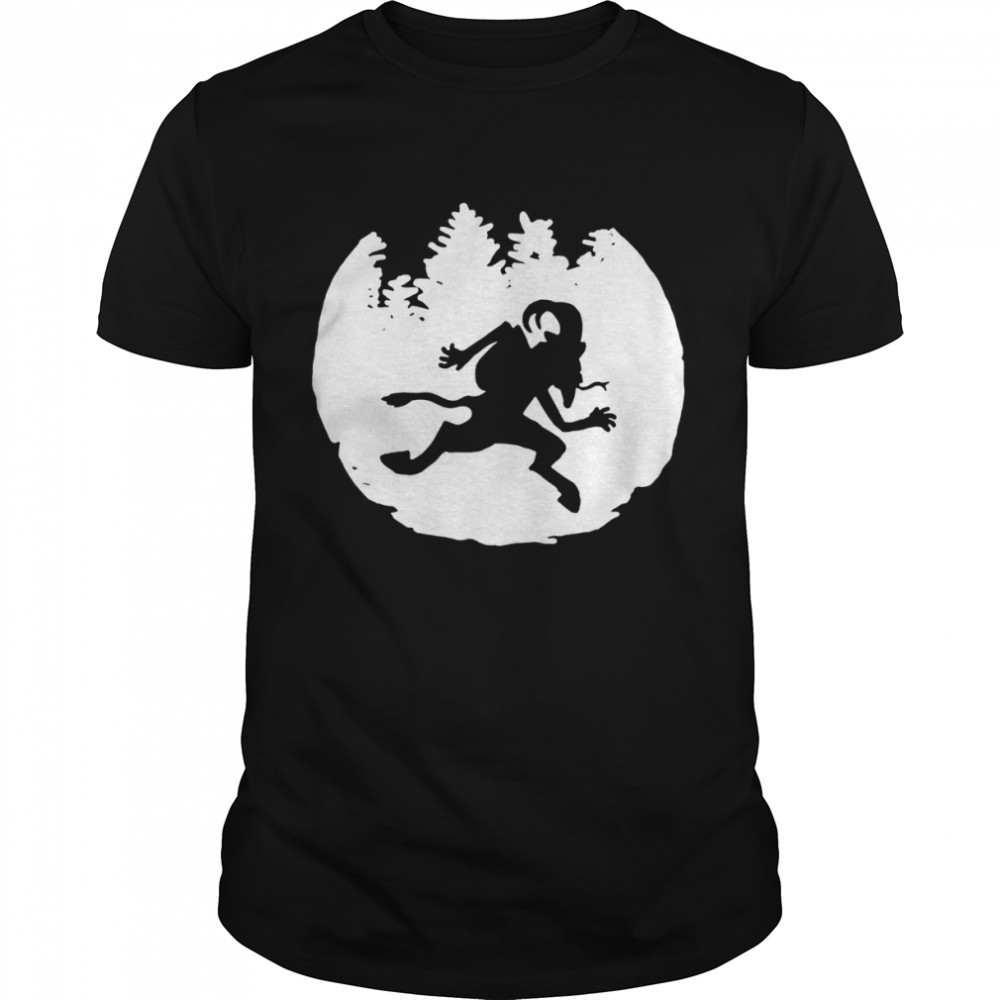 Krampus Spooky Christmas Folklore Classic Men's T-shirt