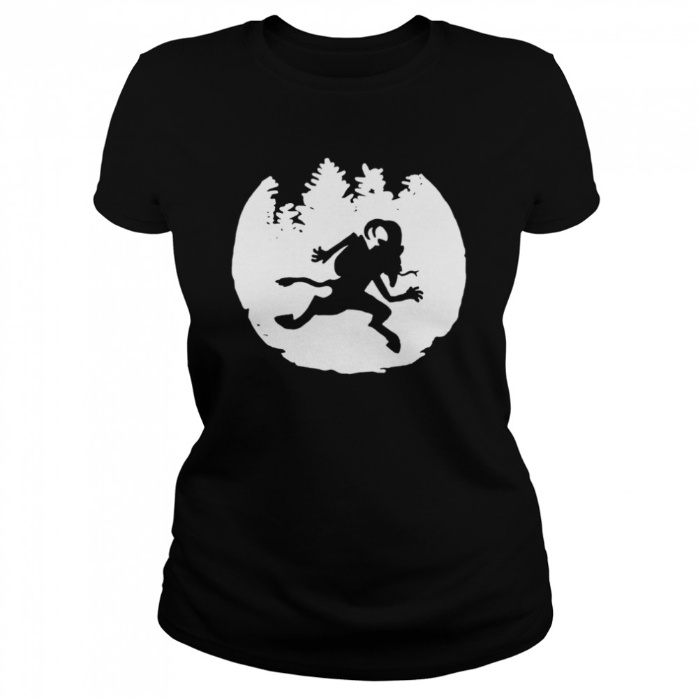 Krampus Spooky Christmas Folklore Classic Women's T-shirt