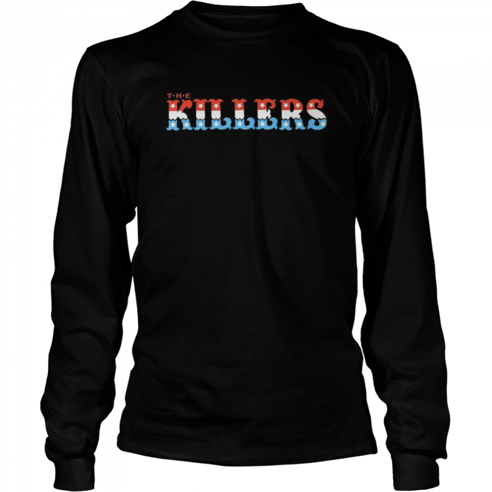 The Killers Official Star Spangled Long Sleeved T-shirt