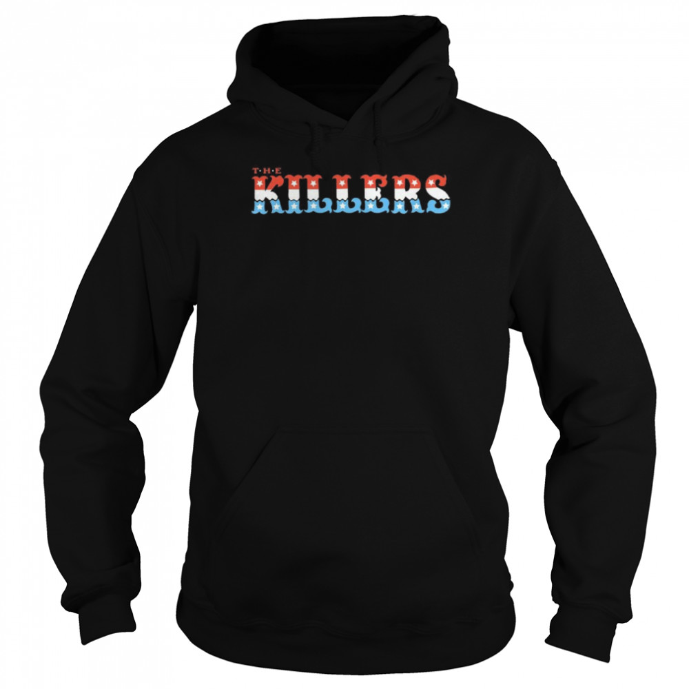 The Killers Official Star Spangled Unisex Hoodie