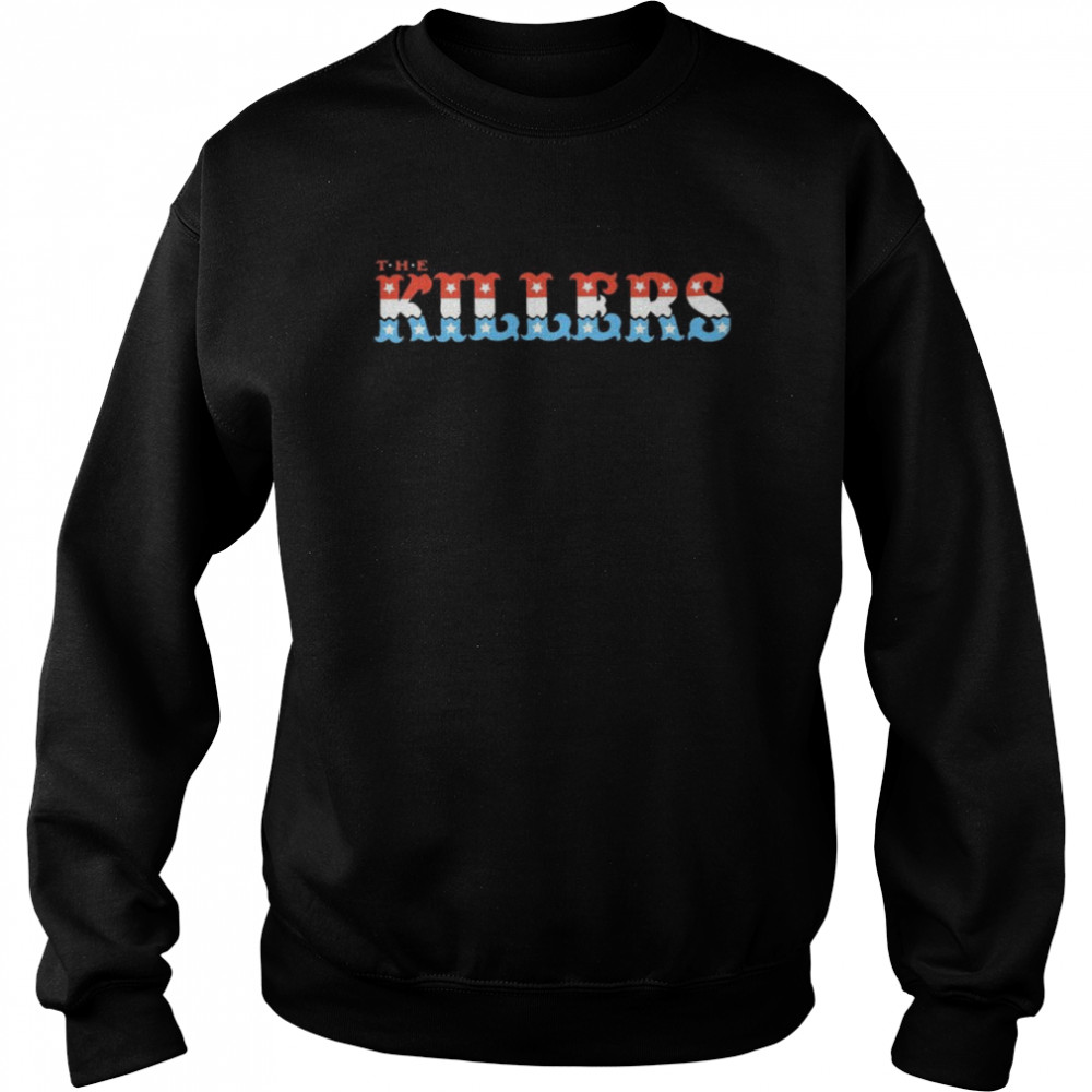 The Killers Official Star Spangled Unisex Sweatshirt