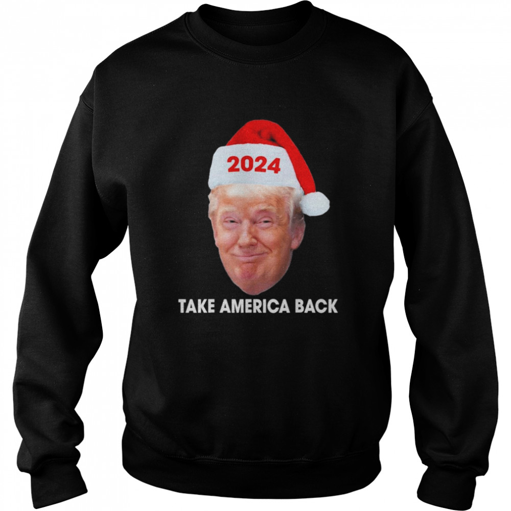 Trump Make Christmas Great Again Trump 2024 shirt Unisex Sweatshirt