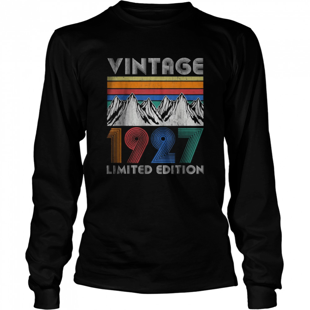 Vintage 1927 Limited Edition shirt Long Sleeved T-shirt