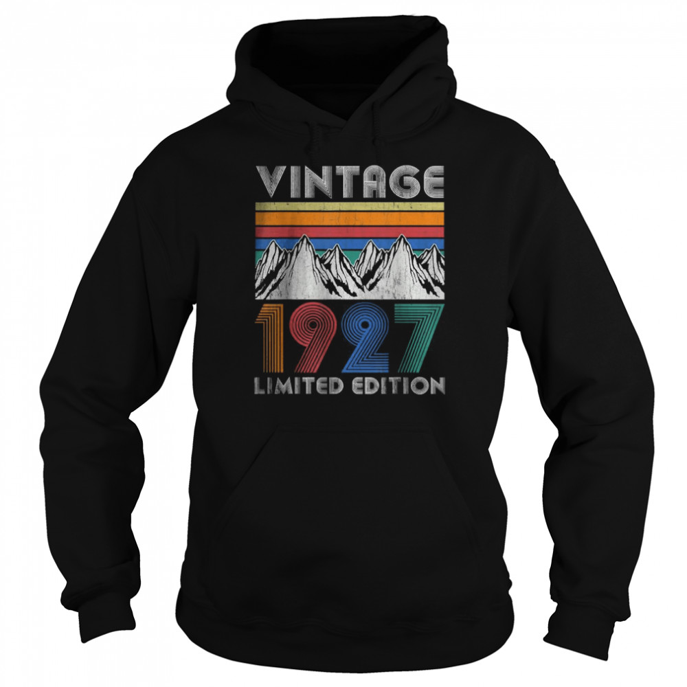 Vintage 1927 Limited Edition shirt Unisex Hoodie