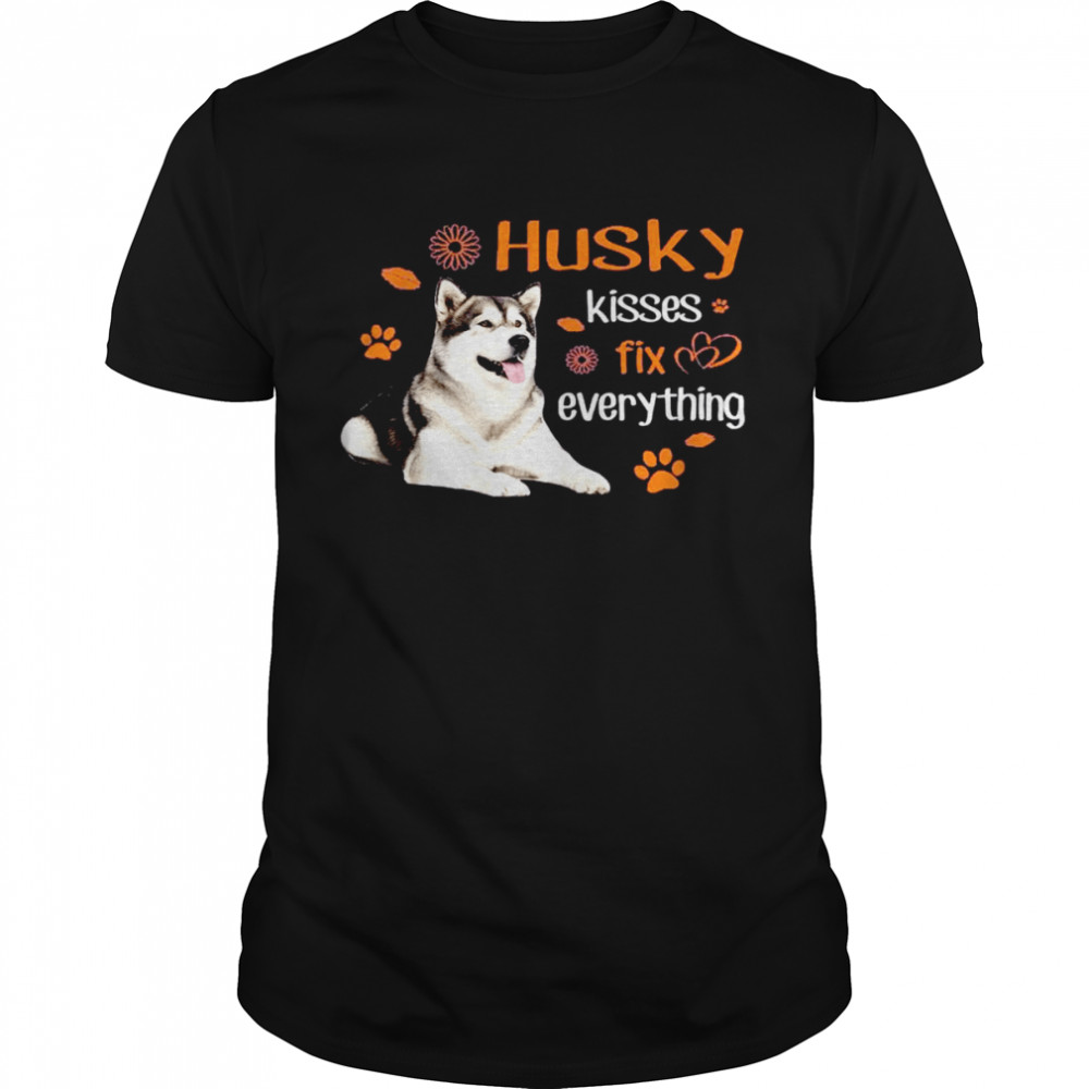 Husky Kisses Fix Everything Classic Men's T-shirt