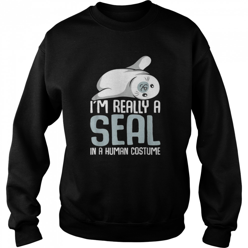 Seal Costume Sea Lion Seals Girls Boys Unisex Sweatshirt