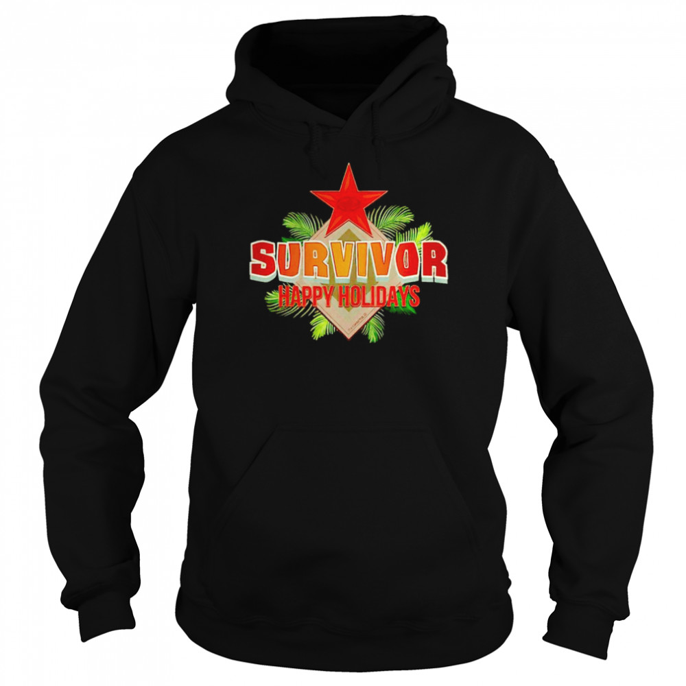 Survivor Happy Holidays shirt Unisex Hoodie