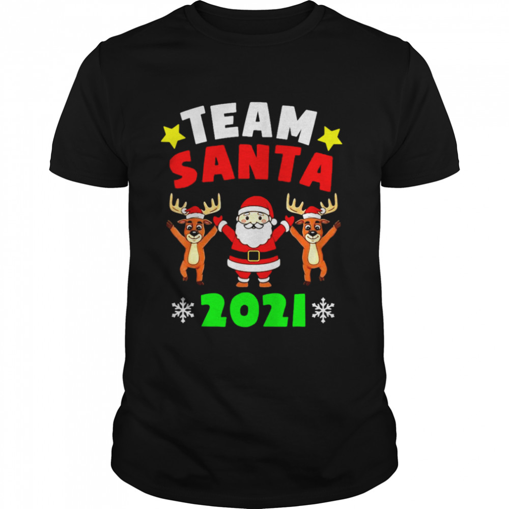 Team Santa 2021 Christmas Pajamas Family Santa Sweater Shirt