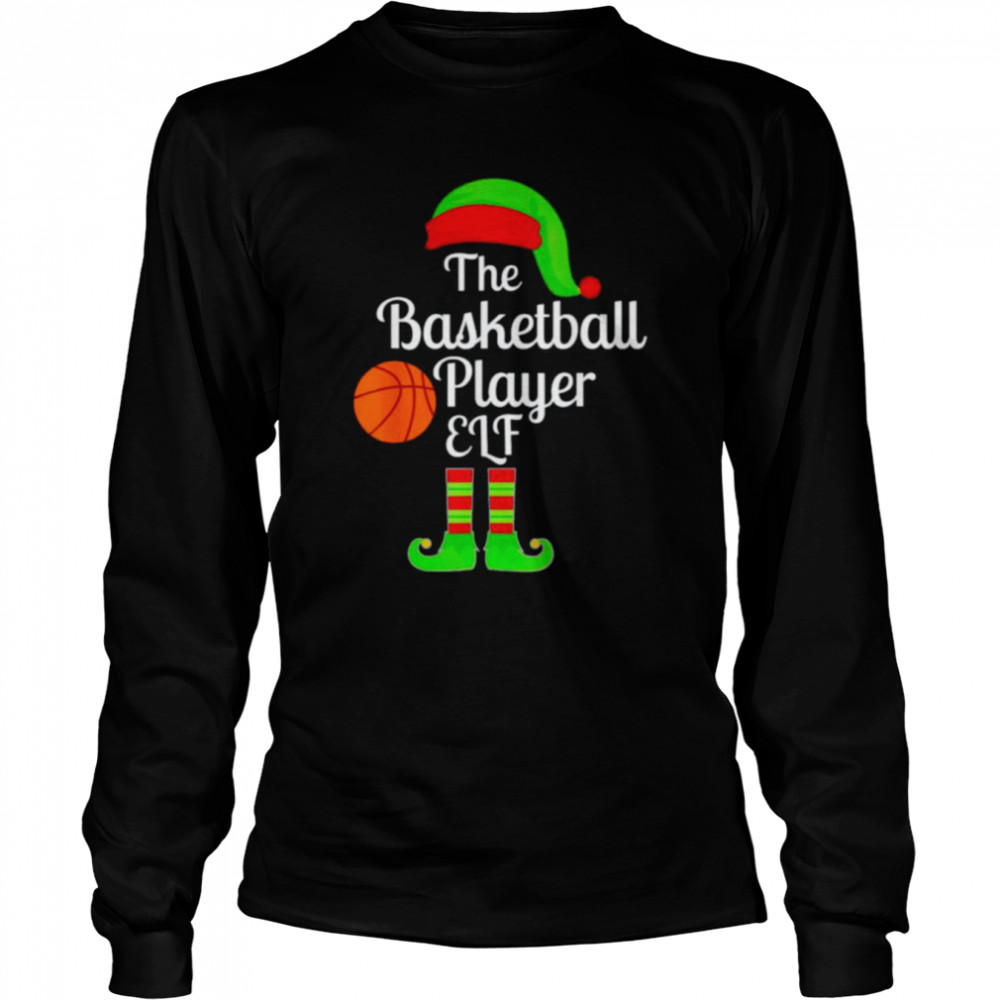 The basketball player Elf Christmas shirt Long Sleeved T-shirt